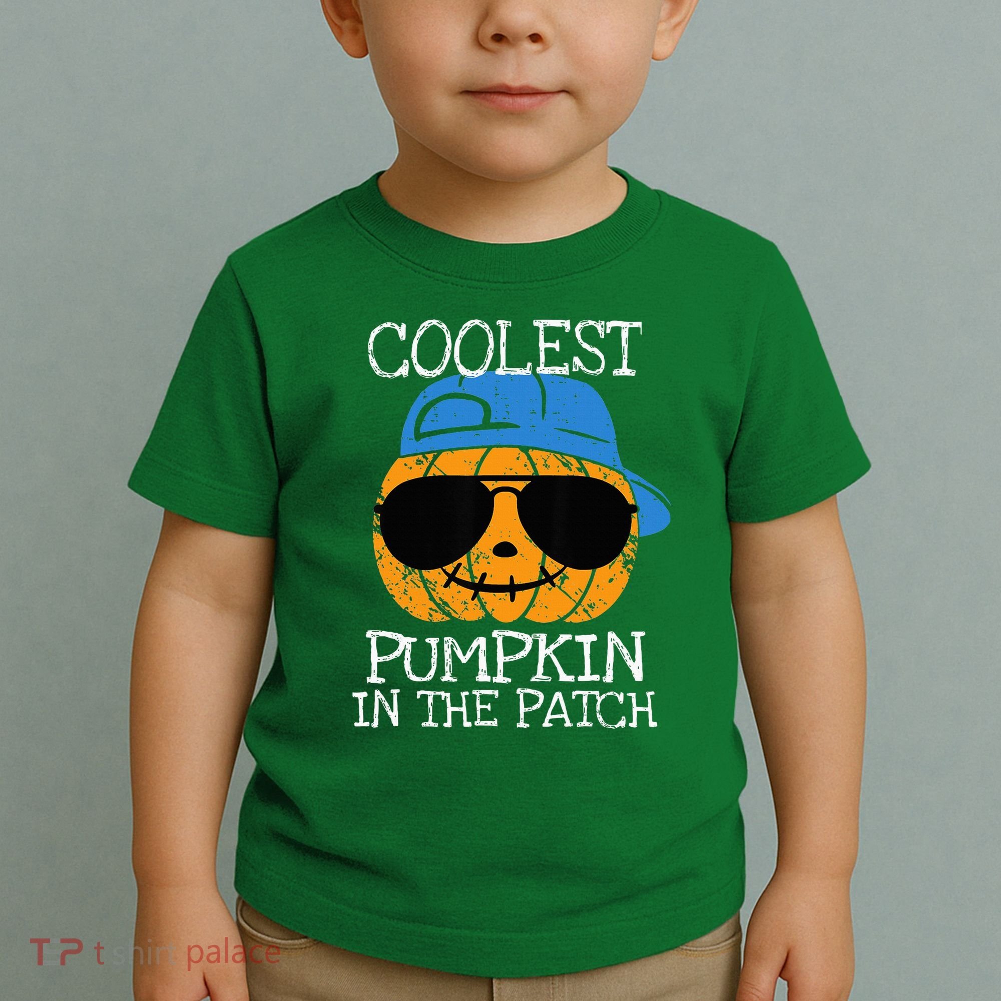 Coolest Pumpkin In The Patch Halloween Toddler T-Shirt