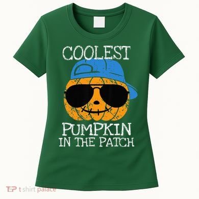 Coolest Pumpkin In The Patch Halloween Women's T-Shirt