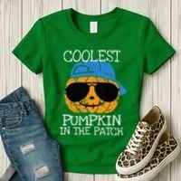 Coolest Pumpkin In The Patch Halloween Women's T-Shirt thumb 3