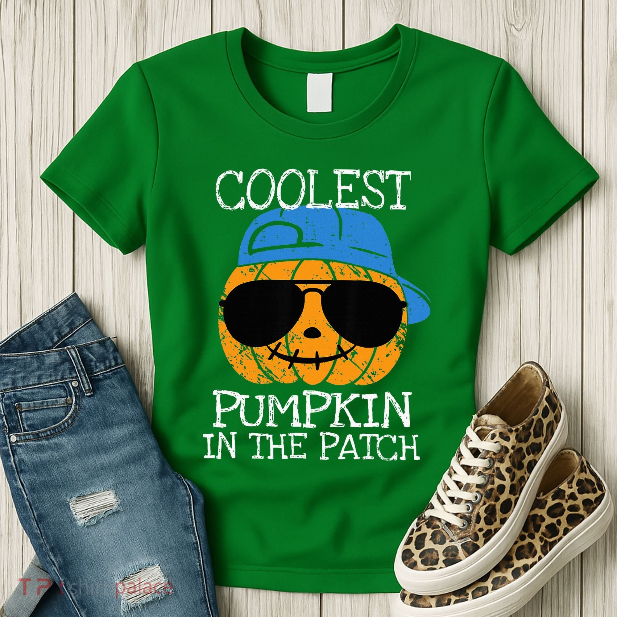Coolest Pumpkin In The Patch Halloween Women's T-Shirt