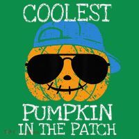Coolest Pumpkin In The Patch Halloween Kids Sweatshirt thumb 2