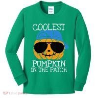Coolest Pumpkin In The Patch Halloween Kids Long Sleeve Shirt thumb 0