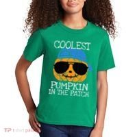 Coolest Pumpkin In The Patch Halloween Kids T-Shirt thumb 2