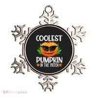 Coolest Pumpkin In The Patch Sunglasses Pumpkin Halloween Gift Ornament thumb 0