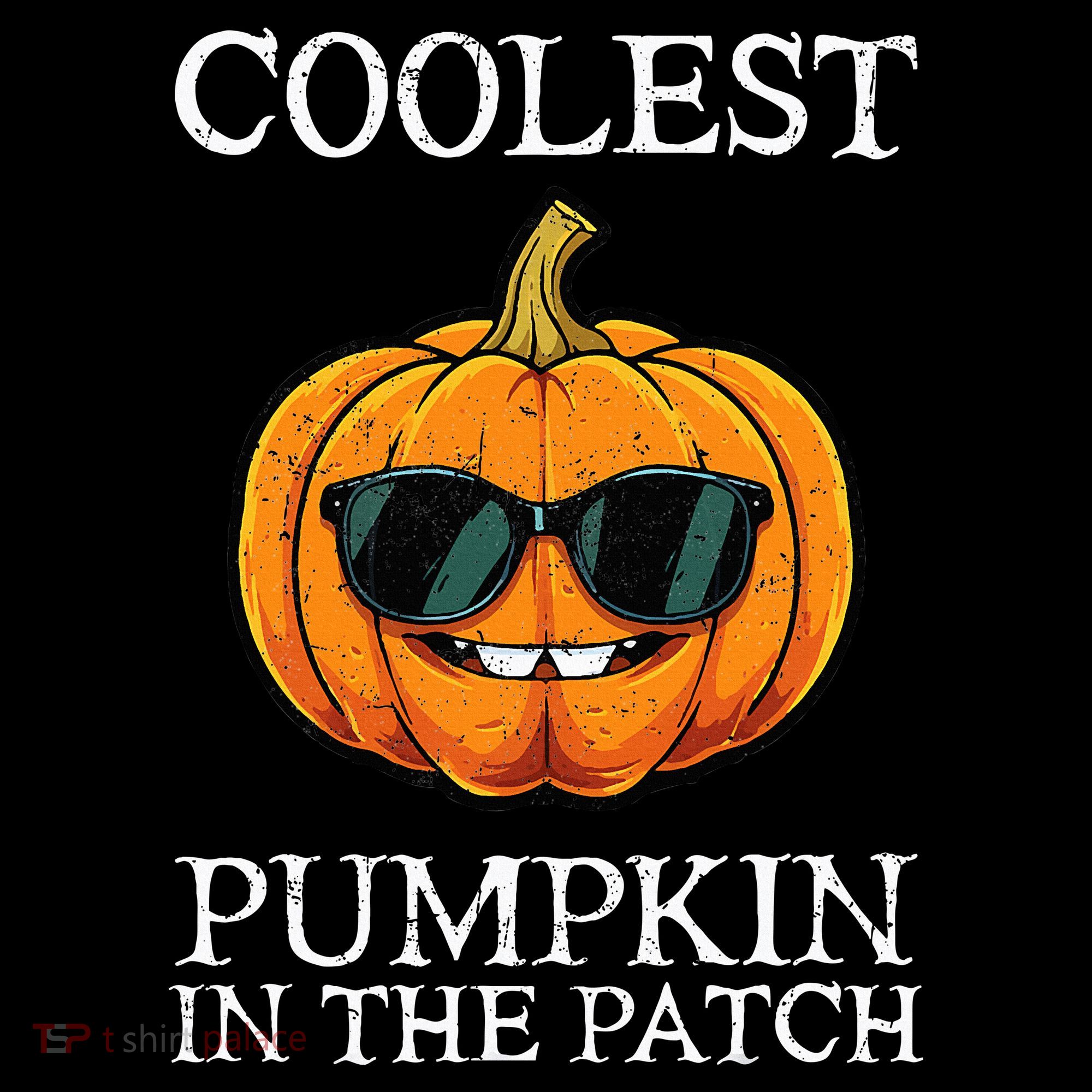 Coolest Pumpkin In The Patch Halloween Bucket Hat
