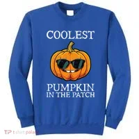 Coolest Pumpkin In The Patch Halloween Sweatshirt thumb 0