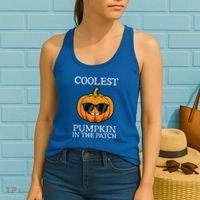 Coolest Pumpkin In The Patch Halloween Women's Tank Top thumb 2