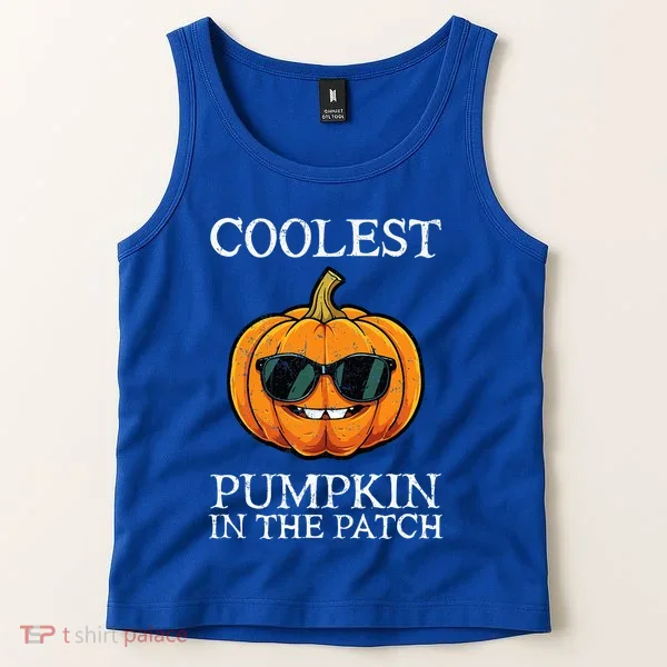Coolest Pumpkin In The Patch Halloween Tank Top
