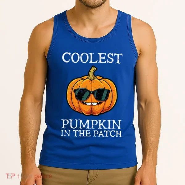 Coolest Pumpkin In The Patch Halloween Tank Top