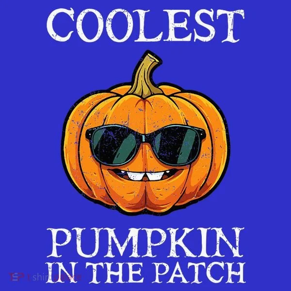 Coolest Pumpkin In The Patch Halloween Tank Top