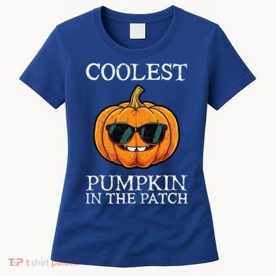 Coolest Pumpkin In The Patch Halloween Women's T-Shirt