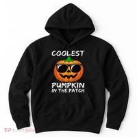 Coolest Pumpkin In The Patch Funny Halloween Hoodie thumb 0