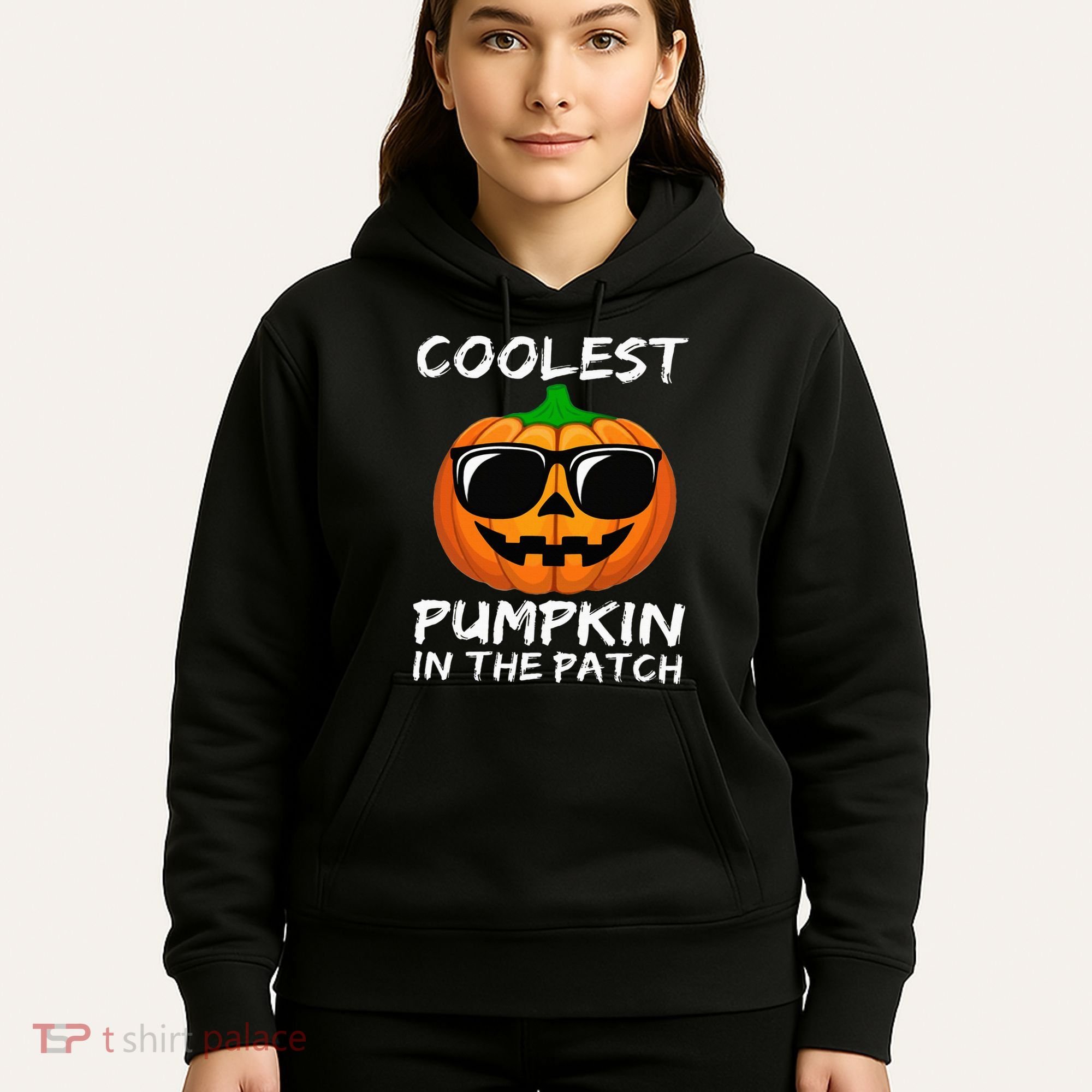 Coolest Pumpkin In The Patch Funny Halloween Hoodie