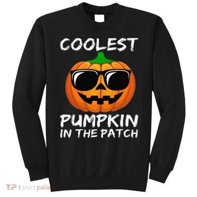 Coolest Pumpkin In The Patch Funny Halloween Sweatshirt