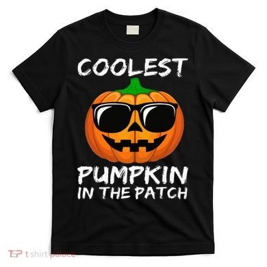 Coolest Pumpkin In The Patch Funny Halloween T-Shirt