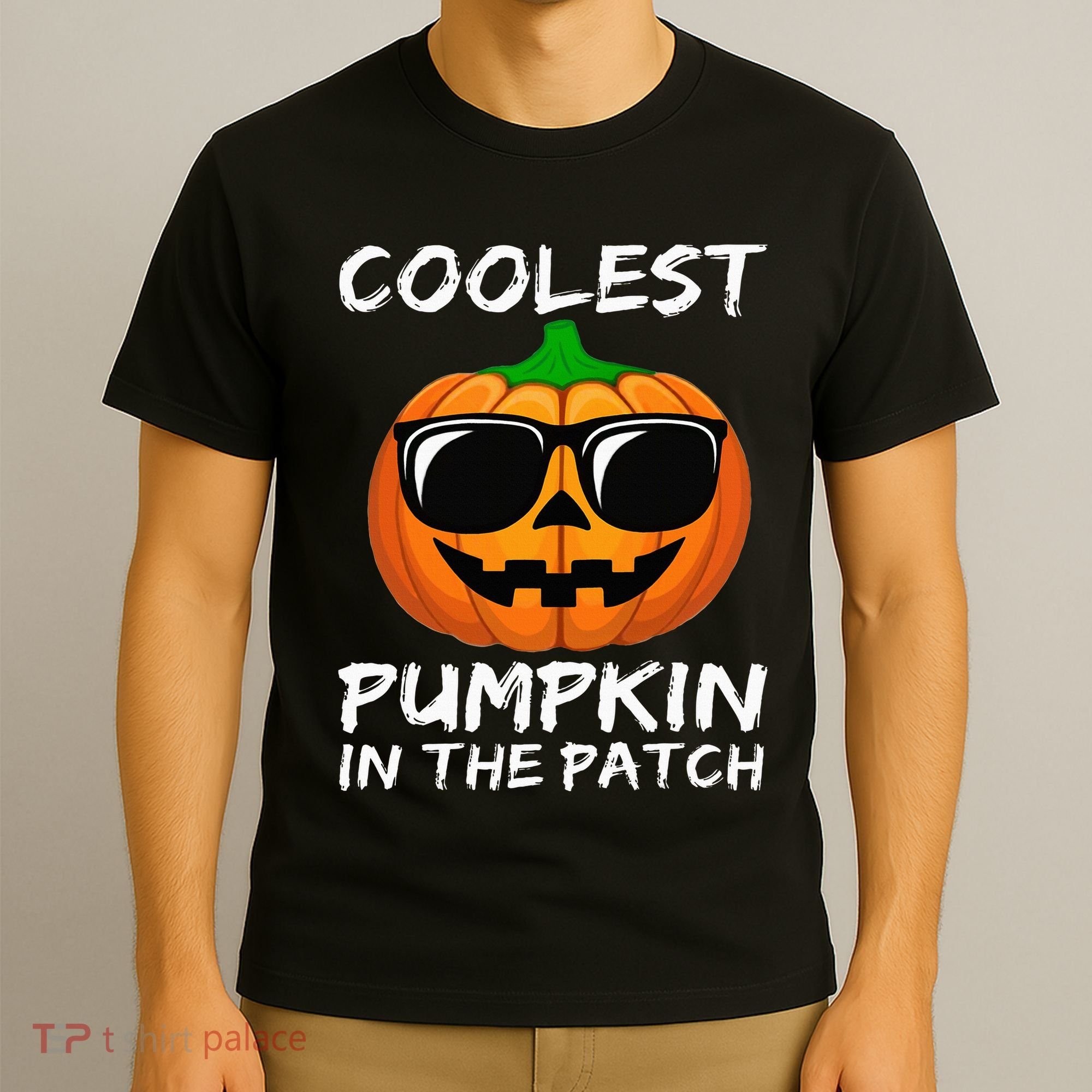 Coolest Pumpkin In The Patch Funny Halloween T-Shirt
