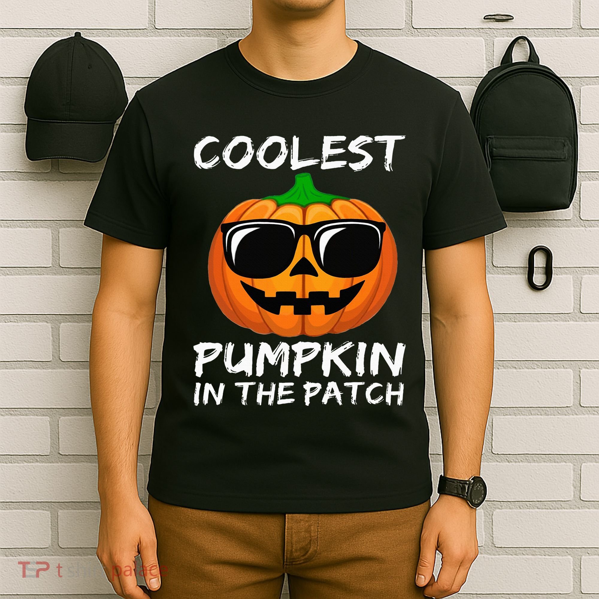 Coolest Pumpkin In The Patch Funny Halloween T-Shirt