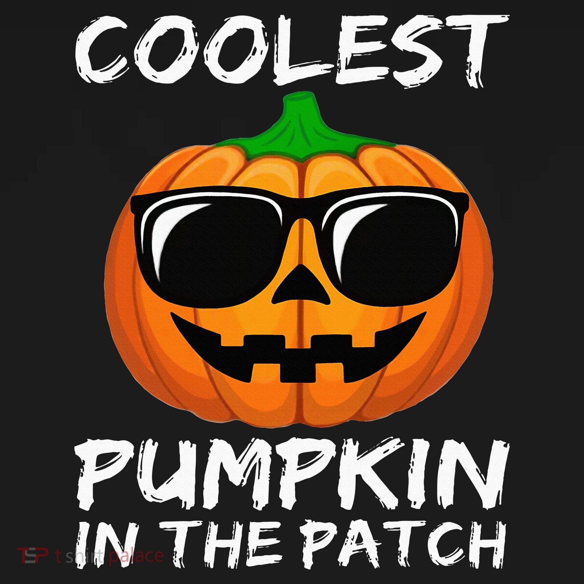 Coolest Pumpkin In The Patch Funny Halloween Pajama Set