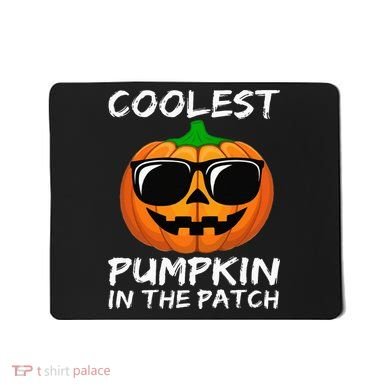 Coolest Pumpkin In The Patch Funny Halloween Mousepad