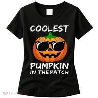 Coolest Pumpkin In The Patch Funny Halloween Women's T-Shirt thumb 0