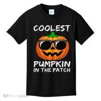 Coolest Pumpkin In The Patch Funny Halloween Kids T-Shirt thumb 0