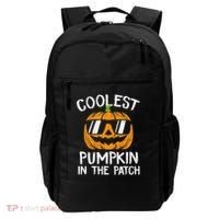 Coolest Pumpkin In The Patch Halloween Gift Backpack thumb 0