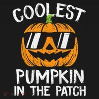 Coolest Pumpkin In The Patch Halloween Gift Backpack thumb 2