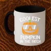 Coolest Pumpkin In The Patch Halloween Gift Coffee Mug thumb 2