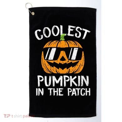Coolest Pumpkin In The Patch Halloween Gift Golf Towel