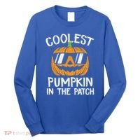 Coolest Pumpkin In The Patch Halloween Gift Long Sleeve Shirt thumb 0