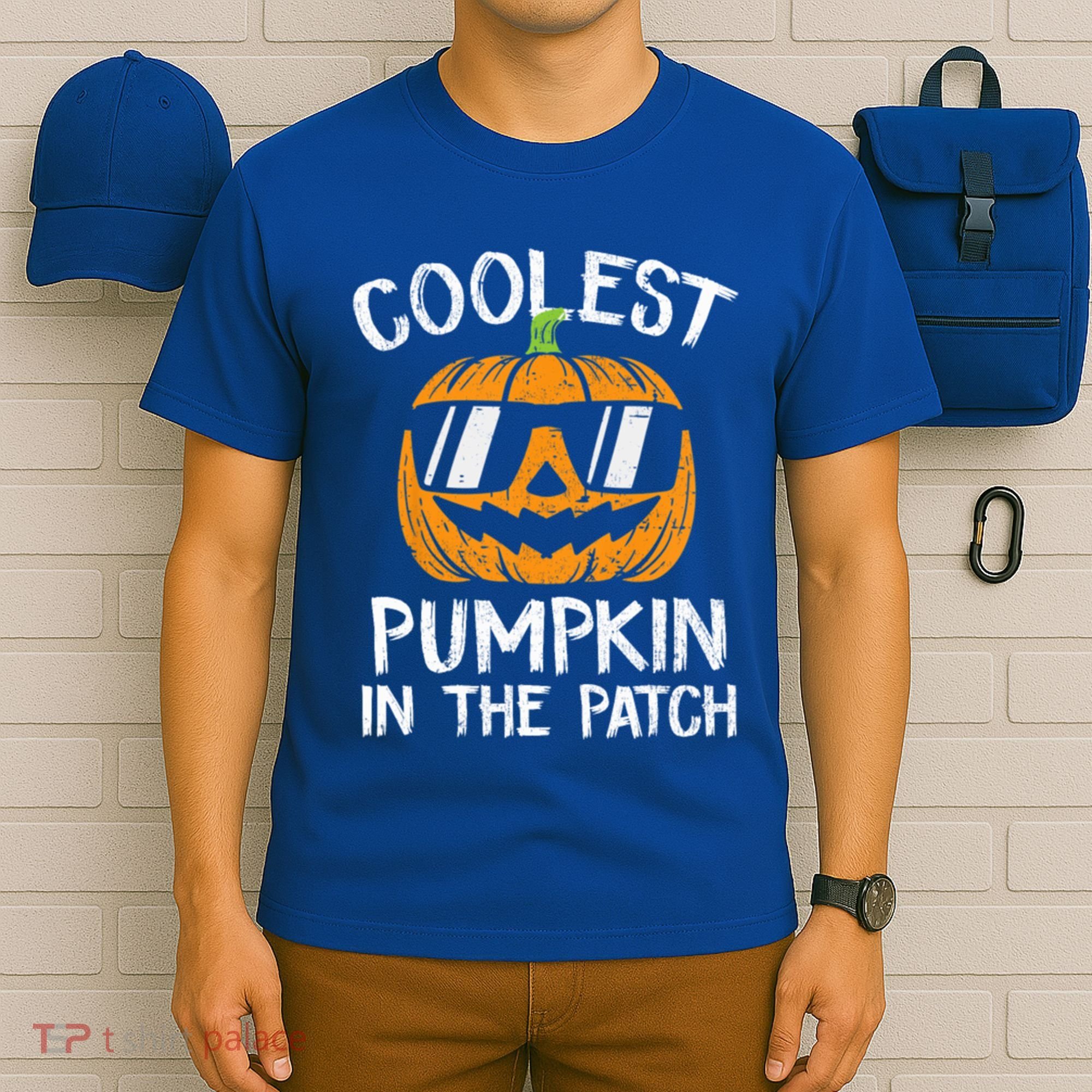 Coolest Pumpkin In The Patch Halloween Gift T-Shirt