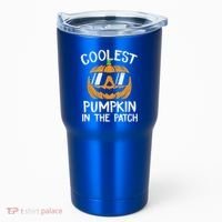 Coolest Pumpkin In The Patch Halloween Gift Tumbler thumb 0