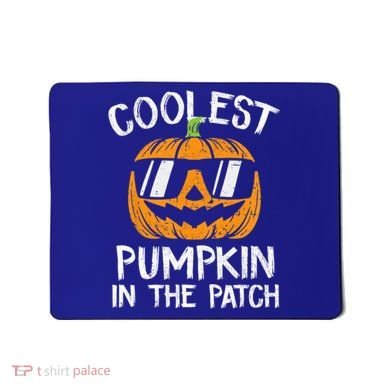 Coolest Pumpkin In The Patch Halloween Gift Mousepad