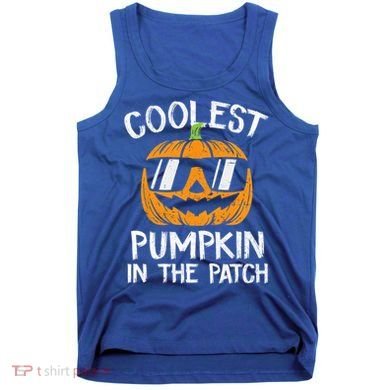 Coolest Pumpkin In The Patch Halloween Gift Tank Top