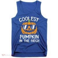 Coolest Pumpkin In The Patch Halloween Gift Tank Top thumb 0