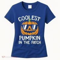 Coolest Pumpkin In The Patch Halloween Gift Women's T-Shirt thumb 0