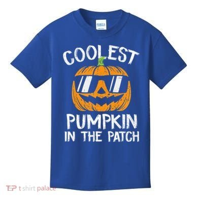 Coolest Pumpkin In The Patch Halloween Gift Kids T-Shirt