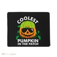 Coolest Pumpkin In The Patch Boy Pumpkin Halloween Mousepad thumb 0