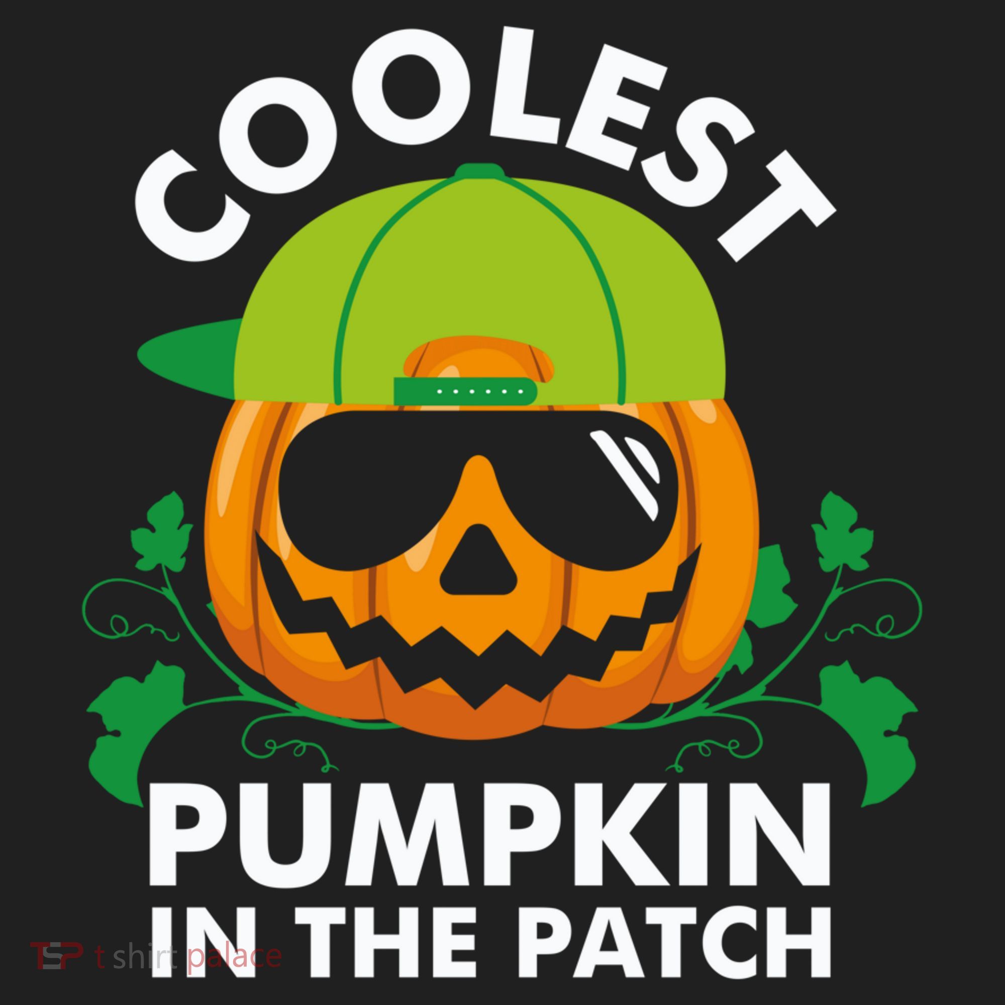 Coolest Pumpkin In The Patch Boy Pumpkin Halloween Hat