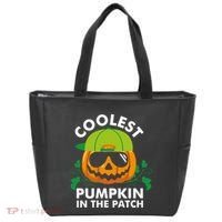 Coolest Pumpkin In The Patch Boy Pumpkin Halloween Tote Bag thumb 0