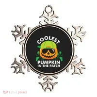 Coolest Pumpkin In The Patch Kids Boy Pumpkin Halloween Ornament thumb 0