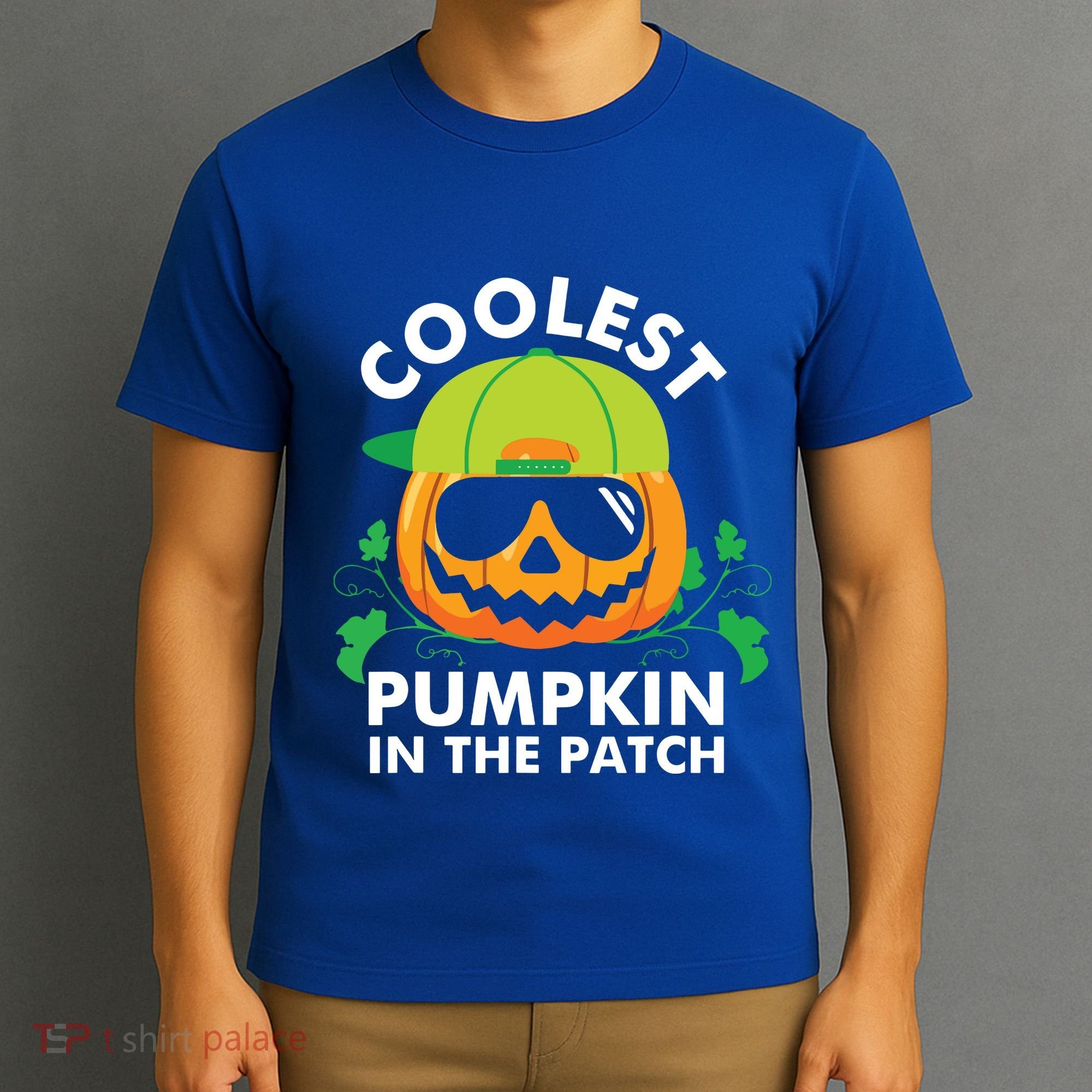 Coolest Pumpkin In The Patch Kids Boy Pumpkin Halloween T-Shirt