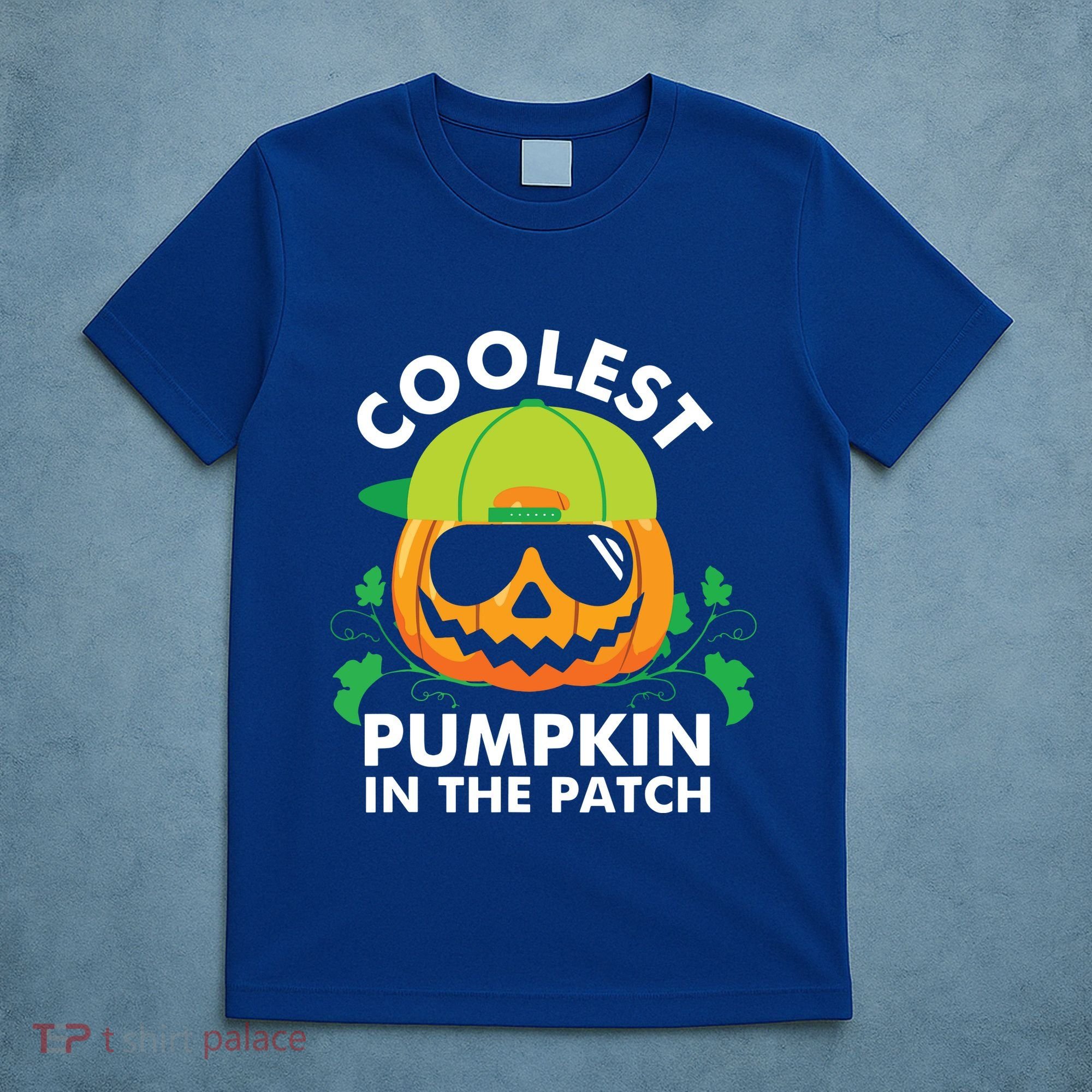 Coolest Pumpkin In The Patch Kids Boy Pumpkin Halloween T-Shirt