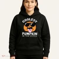 Coolest Pumpkin In The Patch Toddle Boy Halloween Kids Hoodie thumb 5