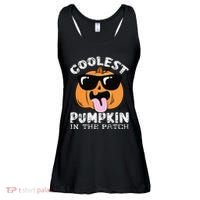 Coolest Pumpkin In The Patch Toddle Boy Halloween Kids Ladies Essential Flowy Tank thumb 0