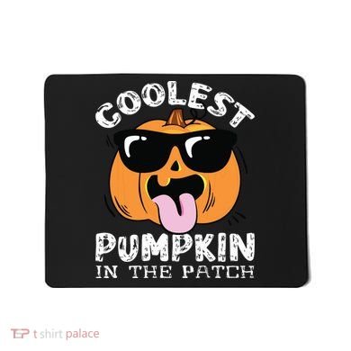 Coolest Pumpkin In The Patch Toddle Boy Halloween Kids Mousepad