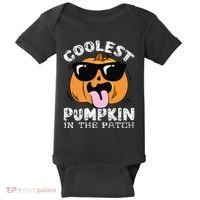 Coolest Pumpkin In The Patch Toddle Boy Halloween Kids Baby Bodysuit thumb 0
