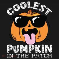 Coolest Pumpkin In The Patch Toddle Boy Halloween Kids Baby Bodysuit thumb 2