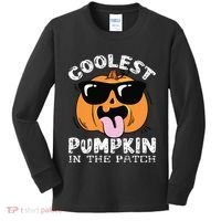 Coolest Pumpkin In The Patch Toddle Boy Halloween Kids Kids Long Sleeve Shirt thumb 0