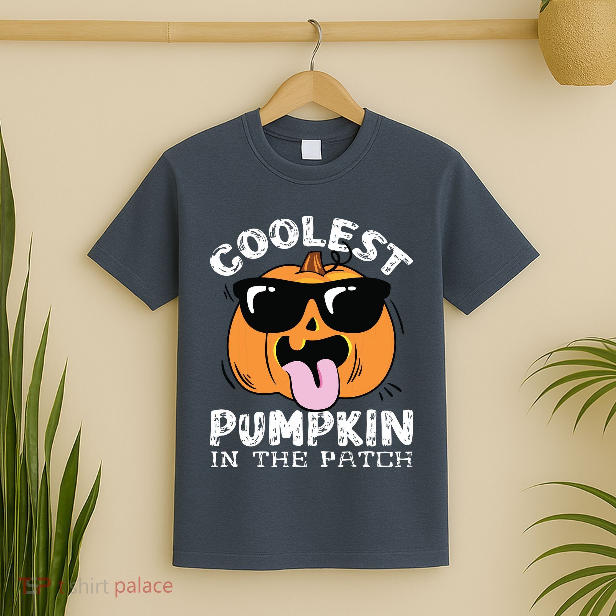 Coolest Pumpkin In The Patch Toddle Boy Halloween Kids T-Shirt
